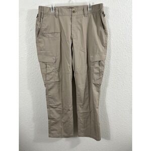 Galls Pants Womens 14 34 Khaki Tac Force Tactical Ripstop Cargo‎ Uniform TR2598